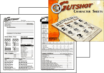 Download Gutshot Character Sheets